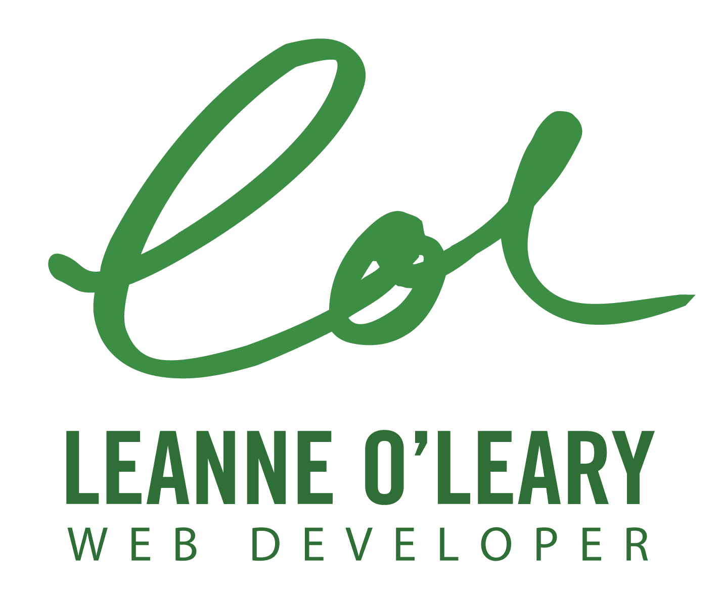 Leanne O'Leary - Web Developer - logo